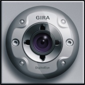 Gira TX-44 Алюминий Видеокамера цветная для вызывной панели