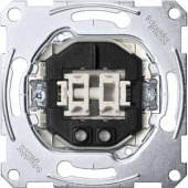 SE Merten Механизм QuickFlex Выключателя 1-полюсного для 2-х цепей, с индикацией