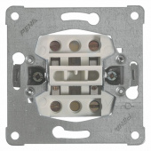 Мех-м выключателя 1-кл, 2-полюсного, 16 А, винтовые клеммы, 600-ой серии