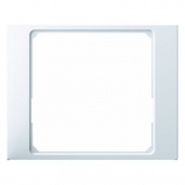 Переходная рамка для центральной панели 50 x 50 мм, K.1, цвет: полярная белизна, с блеском