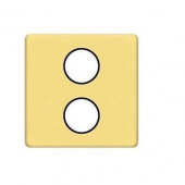 FD04316OB-M Монтажная плата для механизмов с двумя коннекторами, цвет bright gold черный