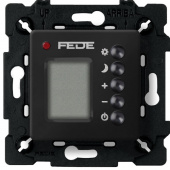 FD18004-M Терморегулятор Цифровой,с LCD монитором,черный