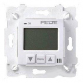 FD18001 Терморегулятор Цифровой. 16A, с LCD монитором, белый