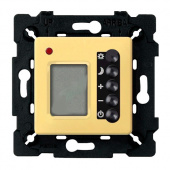 FD18004OB-M Многофункциональный термостат, кабель 4м. в комплекте, цвет bright gold/черн.