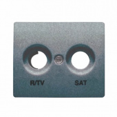 18320-AT (18120-AT) Обрамление R/TV-SAT розетки, антрацит