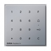 GIRA Цифровой кодовый замок Keyless In TX44 алюминий