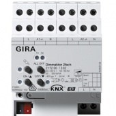 GIRA Универсальный диммер 2х 300 W KNX/EIB REG INSTABUS