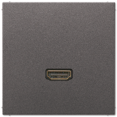 JUNG LS 990 Антрацит Розетка HDMI 1-я 