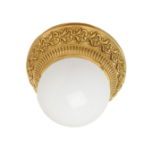 FD1013SOB (FD1013BASESOB+FD1014) Накладной точечный светильник из латуни в сборе, блестящее золото