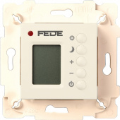 FD18004-A Терморегулятор Цифровой, с LCD монитором, бежевый