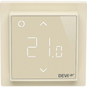 Терморегулятор DEVIreg Smart интеллектуальный с Wi-Fi, бежевый