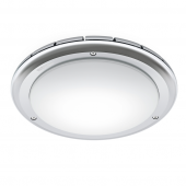 Steinel  RS PRO LED S1 W Glass sensor 034948 IP 65 V3 opal white/matt светильник с высокочастотным д