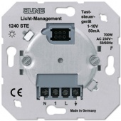 JUNG Мех Светорегулятор нажимной для электронных ПРА (1-10 В)