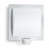 Steinel  L 20 566814 IP 44  stainless/white matt светильник с датчиком движения настенный уличный  E