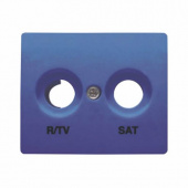 18320-AM (18120-AM) Обрамление R/TV-SAT розетки, синий