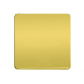 FD04310OB Клавиша широкая без подсветки, цвет bright gold