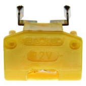Элемент подсветки для одноклавишных выключателей / кнопок цвет: желтый ISO-Panzer IP44