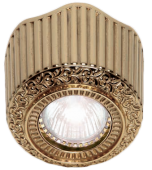 FD1017SOB Накладной точечный светильник из латуни San Sebastian Surface, блестящее золото