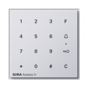 GIRA Цифровой кодовый замок Keyless In TX44 белый
