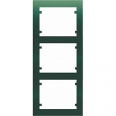 18103-VM Рамка вертикальная для 6-ти модулей(2х3), зеленый