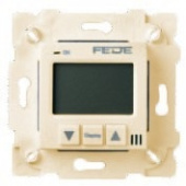 FD18001-A Терморегулятор Цифровой. 16A, с LCD монитором, бежевый