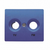 18330-AM (18130-AM) Обрамление TV/FM розетки, синий