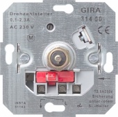 Gira Мех Регулятор частоты вращения электродвигателей поворотный 0,1-2,3 А