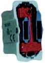 FD16599 Кнопка-выключатель с задержкой времени выключения 3 мин., 10А 250В