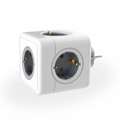 Разветвитель Cube Original 5 Euro 16A RocketSocket, цвет белый-серый