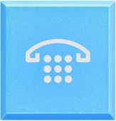 Axolute Сменные клавиши с символами для кнопок с подсветкой HC-HS-4038LA/Телефон