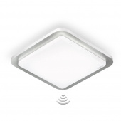 RS LED D1 sensor 052539 IP 20  chrome/matt светильник с высокочастотным датчиком движения потолочный