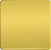 FD04310OR Клавиша широкая без подсветки, цвет real gold
