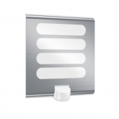 Steinel  L 224 LED 033231 IP 44  stainless steel/white matt светодиодный светильник с датчиком движе