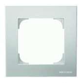 SKY Рамка 1-ная, серебристый алюминий