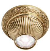 FD1012SOB Накладной точечный светильник из латуни, блестящее золото