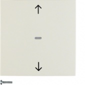 Кнопка для вставки жалюзи, S.1/B.3/B.7, цвет: полярная белизна